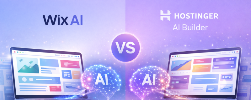 Wix AI oder Hostinger AI Builder: Wer gewinnt 2024?